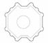 Immagine di ADATTATORE OTTAG.MM.70 x STAFER
