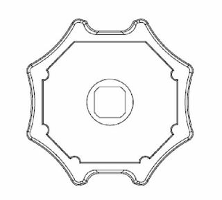 Immagine di ADATTAT.OTTAG.MM.60 TIPO BONFANTI/LODETTIA STELLA GAVIOTA 050P04N