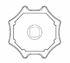 Immagine di ADATTAT.OTTAG.MM.60 TIPO BONFANTI/LODETTIA STELLA GAVIOTA 050P04N