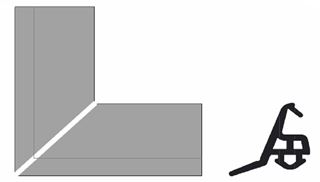 Immagine di ANGOLO VULCAN x GUARN.ARX1001 CX600     ARX1002 ANCHE PER CX450 - CX55