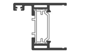 Immagine di ANTA V.INFIL.X ANGOLO SX120 GRIG.CARBONE SOFT