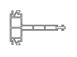 Immagine di BARRETTA ISOLANTE TELAIO SX120          BX28 (AL REPARTO ALLUMINIO)