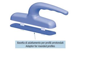 Immagine di BASETTA x MARTELLINA                    BASETTA PER DOPPIA MANIGLIA