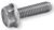 Immagine di BULLONE TEFL/ZIGR 88 6x16 ZINC.6921