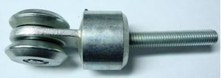 Immagine di CARRELLO A 2 RUOTE GIR.ZINC. DA 44