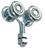 Immagine di CARRELLO A 4 RUOTE GIR.ZINC. DA 24