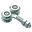 Immagine di CARRELLO A 4 RUOTE GIR.ZINC. DA 54