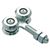Immagine di CARRELLO A 4 RUOTE GIR.ZINC. DA 54