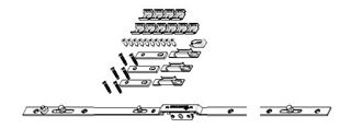 Immagine di CHIUSURA FAST LOCK INOX H=1800mm E.7,5 CH 3 PUNTIASX12FAST180 SX120
