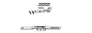 Immagine di CHIUSURA FAST LOCK INOX H=270mm E.7,5 CH 1 PUNTOASX12FAST21 SX120