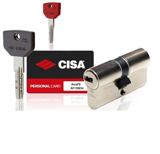 Immagine di CILINDRO ASIX P8PRO 1+5 CHIAVE LUNGA    CON SCHEDA