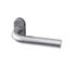 Immagine di COPPIA MANIGLIE MOD. WELLIN ROSETTA OVALE INOX SAT