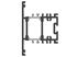 Immagine di FASCIA WX710 T.T. MM.96 N102R NOCE RAGGR.