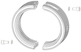 Immagine di FLANGIA COMPLETA PER UNICO              CORONA