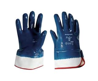 Immagine di GUANTI GNT BLU SAFE SUPPORTO JERSEY 100%