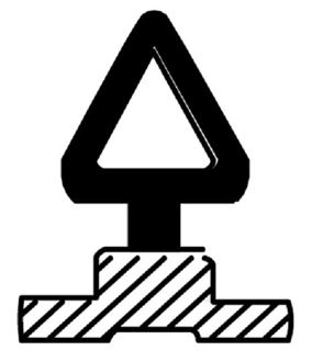 Immagine di GUARN.PVC PER LAMELLA UNIVERSAL         TK62 - 549