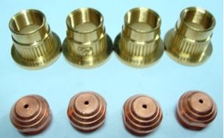 Immagine di KIT 4 UGELLI PER PLASMA 58/1 POS.1