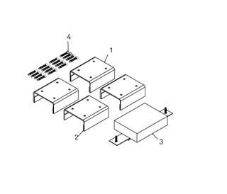 Immagine di KIT ANTISCARRUCOLAMENTO SUP. MX166      ex AMX658329 MX166 AMX6583.31