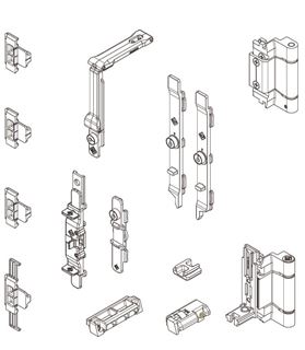 Immagine di KIT A/RIBALTA TOP40 C/CERN.COMP.        ATO0811 KIT BASE KG.80 TELAIO