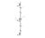 Immagine di KIT ASTA CHIUSURA MULTIPUNTO L=1600 1/2/3 ANTE MXAMX658312 MX166