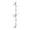 Immagine di KIT ASTA CHIUSURA MULTIPUNTO L=1600 1/2/3 ANTE MXAMX658312 MX166