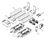 Immagine di KIT BASE ANTA APRIBILE + ANTA FISSA MX166AMX6601K.79 MX166