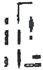 Immagine di KIT BASE A/R "WEEN" C.E. AFM SUP. HIDE  SENZA CERNIERE ACX0840