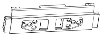 Immagine di KIT FISSAGGIO MM.108 PER PERSIANE       OK PER CREMONESE 0771818