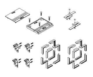 Immagine di KIT HX160 TRASFORMAZIONE 4 ANTE         AHX 6745.56