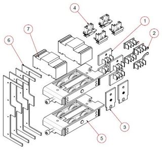 Immagine di KIT HX166 2 ANTE APRIBILI               AMX6601K.74 MX166