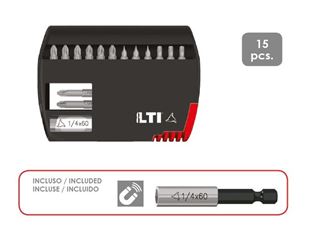 Immagine di KIT INSERTI COLOUR+PORTAINSERTI 15 PCS.