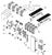 Immagine di KIT MONO ANTA A SCOMPARSA SX120 - 240KG ANTAASX12K1AM SX120