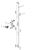 Immagine di KIT PROLUNGA CHIUSURA MULTIP. L=1600 1/2/3 ANTE MXAMX658313 MX166