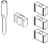 Immagine di KIT PUNTALE CON GUIDA ASTE MX166        AMX6582O.39 MX166