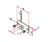 Immagine di KIT SUPPORTO DA 45 CON PERNO Q. 10 FLANGIATO**