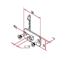Immagine di KIT SUPPORTO DA 45 CON PERNO Q. 10 FLANGIATO**