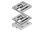Immagine di KIT SUPPORTO VETRO 2-3MM                ARX0709