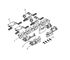 Immagine di KIT TAPPI 2 ANTE APRIBILI SOGLIA B MX   AMX6582.61 MX166