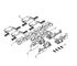 Immagine di KIT TAPPI 2 ANTE APRIBILI SOGLIA C MX   AMX6582.62 MX166