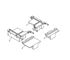 Immagine di KIT TAPPI ANGOLO SOGLIA C MX            AMX6582.74 MX166