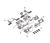 Immagine di KIT TAPPI ANTA APRIBILE + ANTA FISSA SOGLIA B MXAMX6582.49 MX166