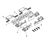Immagine di KIT TAPPI ANTA APRIBILE + ANTA FISSA SOGLIA C MXAMX6582.54 MX166