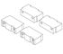 Immagine di KIT TAPPI RACCORDO TELAIO 90° MX.102-107AMX6582.52 MX166