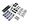 Immagine di KIT X SCORREV. KG.90 C/SQ. E MANIGLIE SX60SX60 - ESPORT 60 - PE 60 - 662