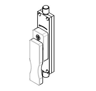 Immagine di MANIGLIETTA E MACCHINETTA X CHIUSURA MX166AMX6582.1
