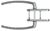 Immagine di MANIGLIONE ATLANTA HS DOPPIO Q.10 70/75 185185 - 185179 - 185182