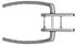 Immagine di MANIGLIONE ATLANTA HS DOPPIO Q.10 70/75 185185 - 185179 - 185182