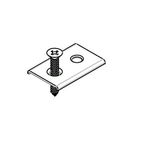 Immagine di PIASTRINA PER CHIUSURA MX166            AMX6582.40 MX166