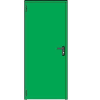 Immagine di PORTA POLILUX VERN. C/GUARN.            PORTA CANTINA COMPLETA DI SERR