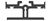 Immagine di PROFILO SUPPORTO CARRELLO MX166 NERO GRAFF.